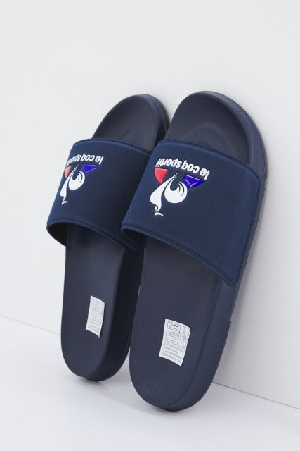 LE COQ SPORTIF SLIDE LOGO en color AZUL  (1)