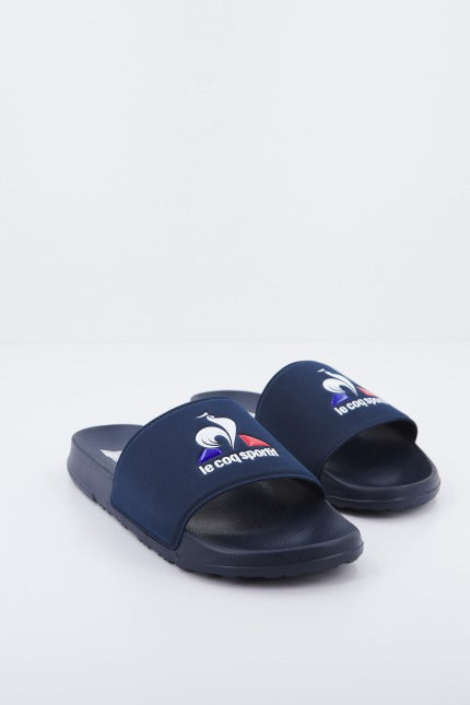 LE COQ SPORTIF SLIDE LOGO en color AZUL  (2)