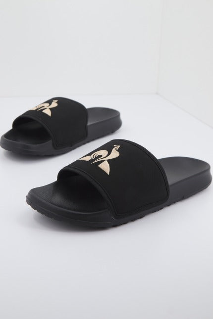 LE COQ SPORTIF SLIDE BINDING METALLIC en color NEGRO  (2)