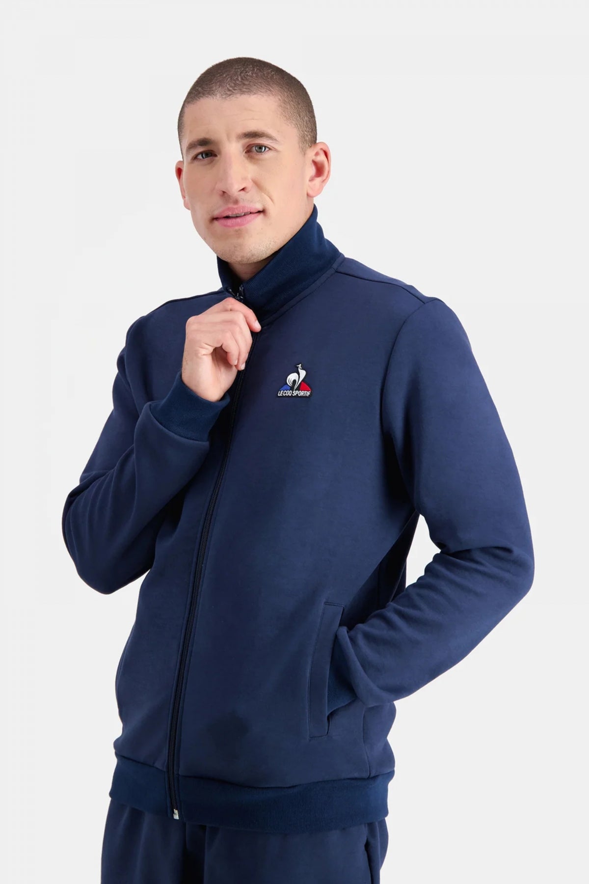 LE COQ SPORTIF ESS FZ SWEAT N en color AZUL  (1)