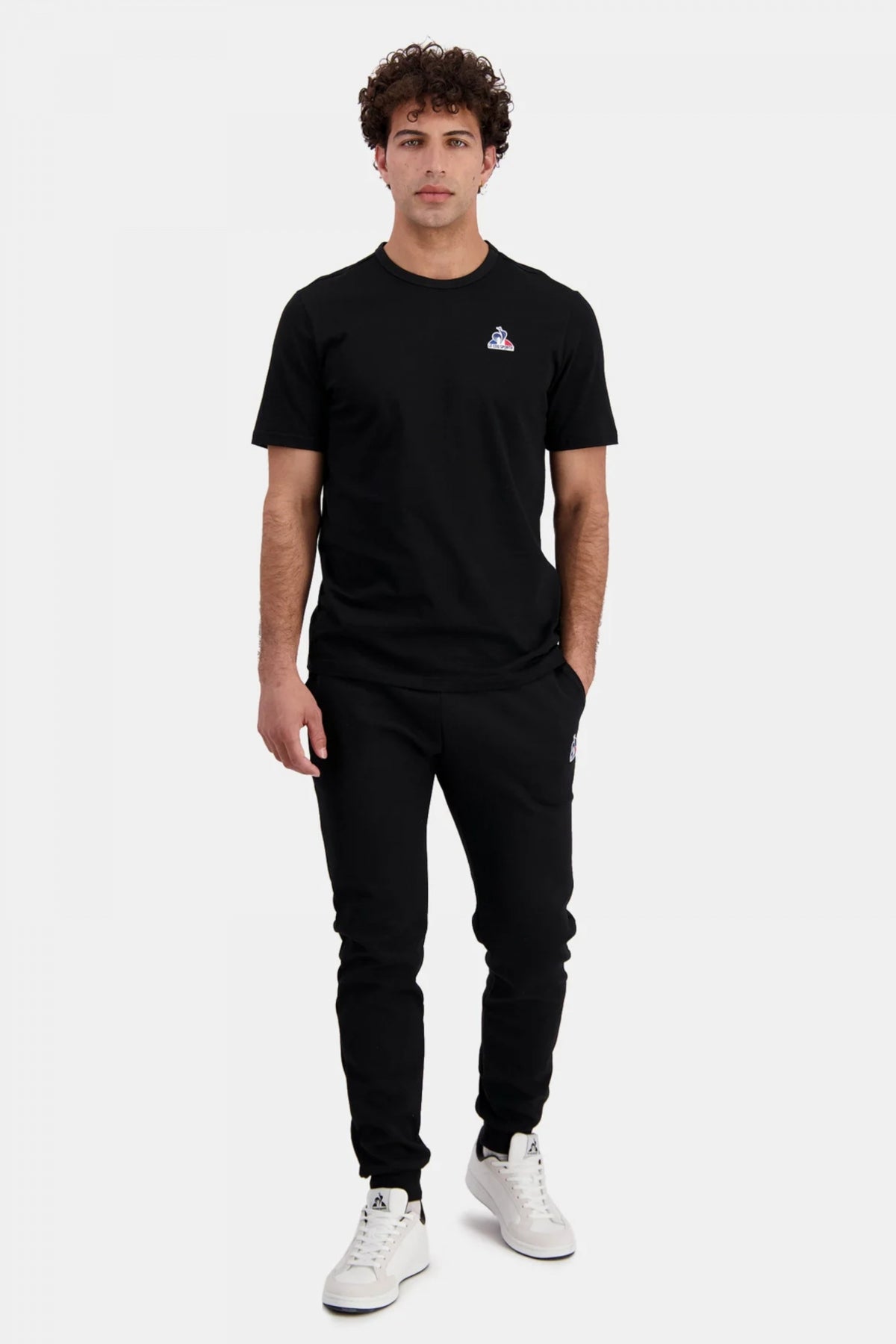 LE COQ SPORTIF ESS TEE SS N en color NEGRO  (5)