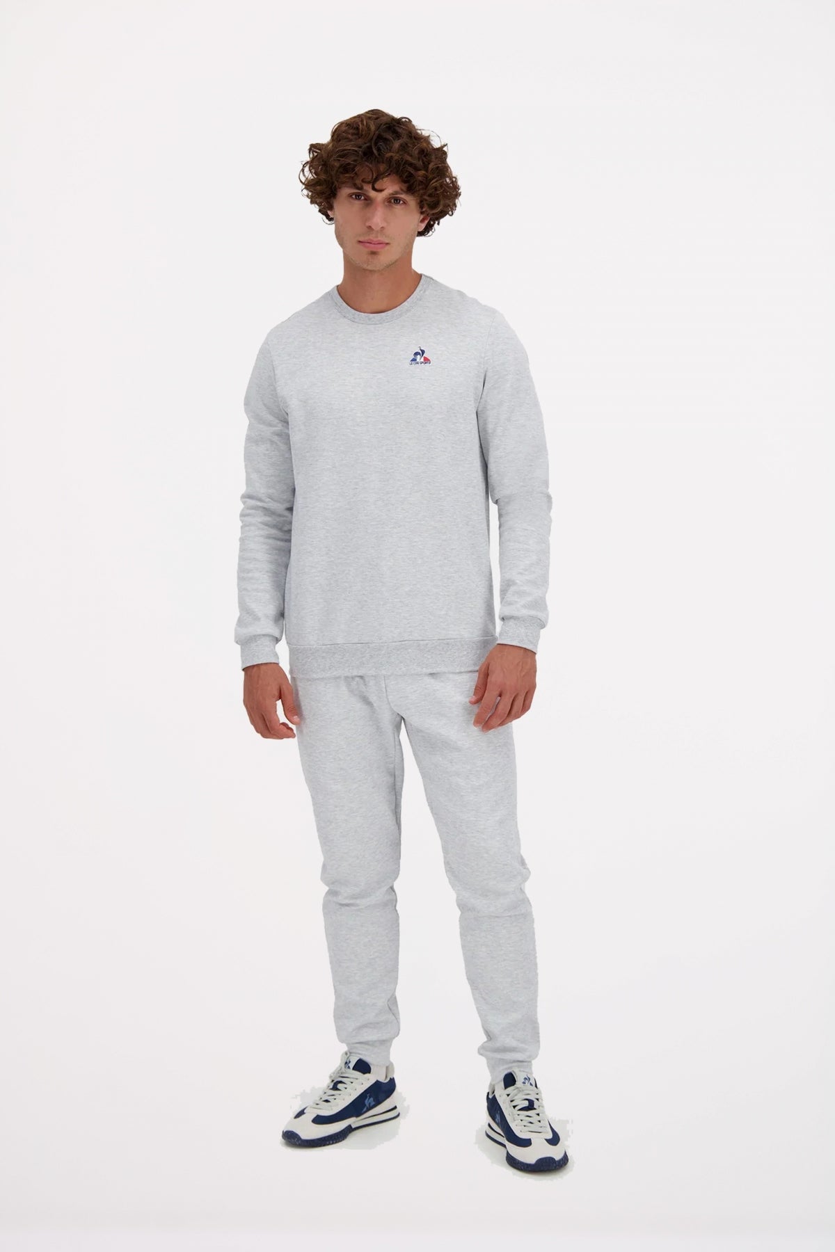 LE COQ SPORTIF ESS CREW SWEAT en color GRIS  (4)