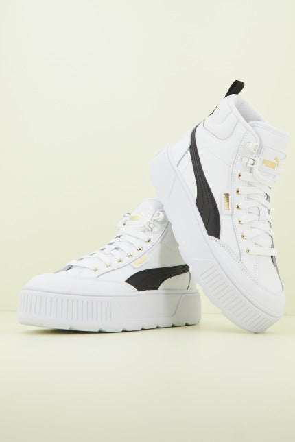 PUMA KARMEN MID en color BLANCO  (1)