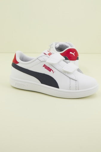 PUMA SMASH . L V P en color BLANCO  (1)