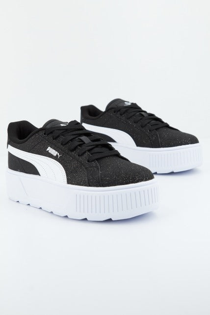 PUMA KARMEN GLITZ JR en color NEGRO  (1)