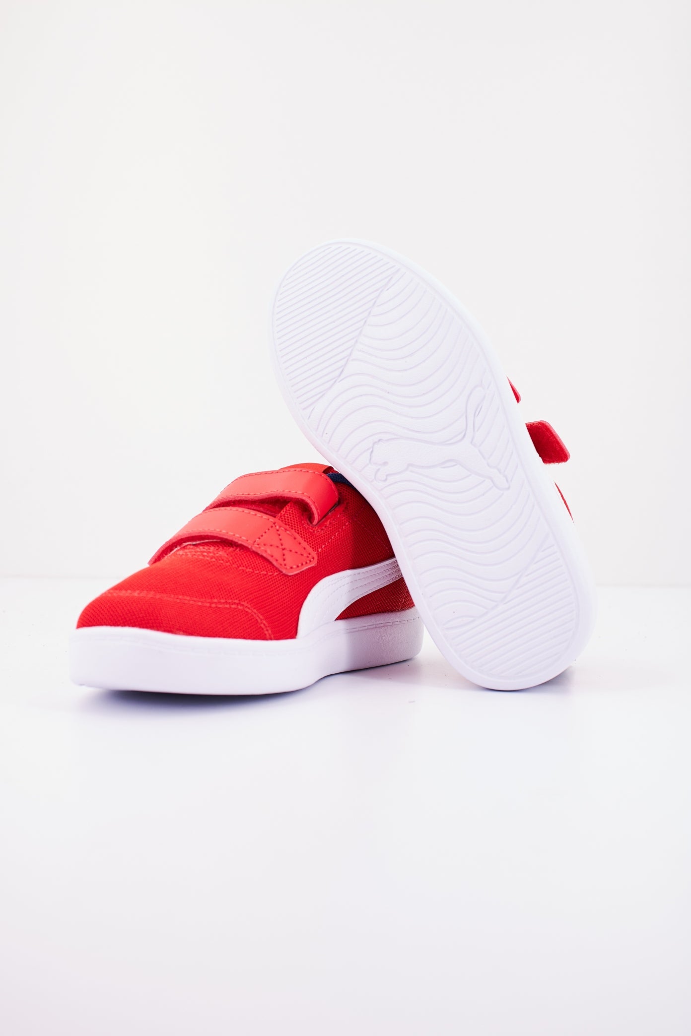 PUMA COURTFLEX V MESH V en color ROJO  (4)