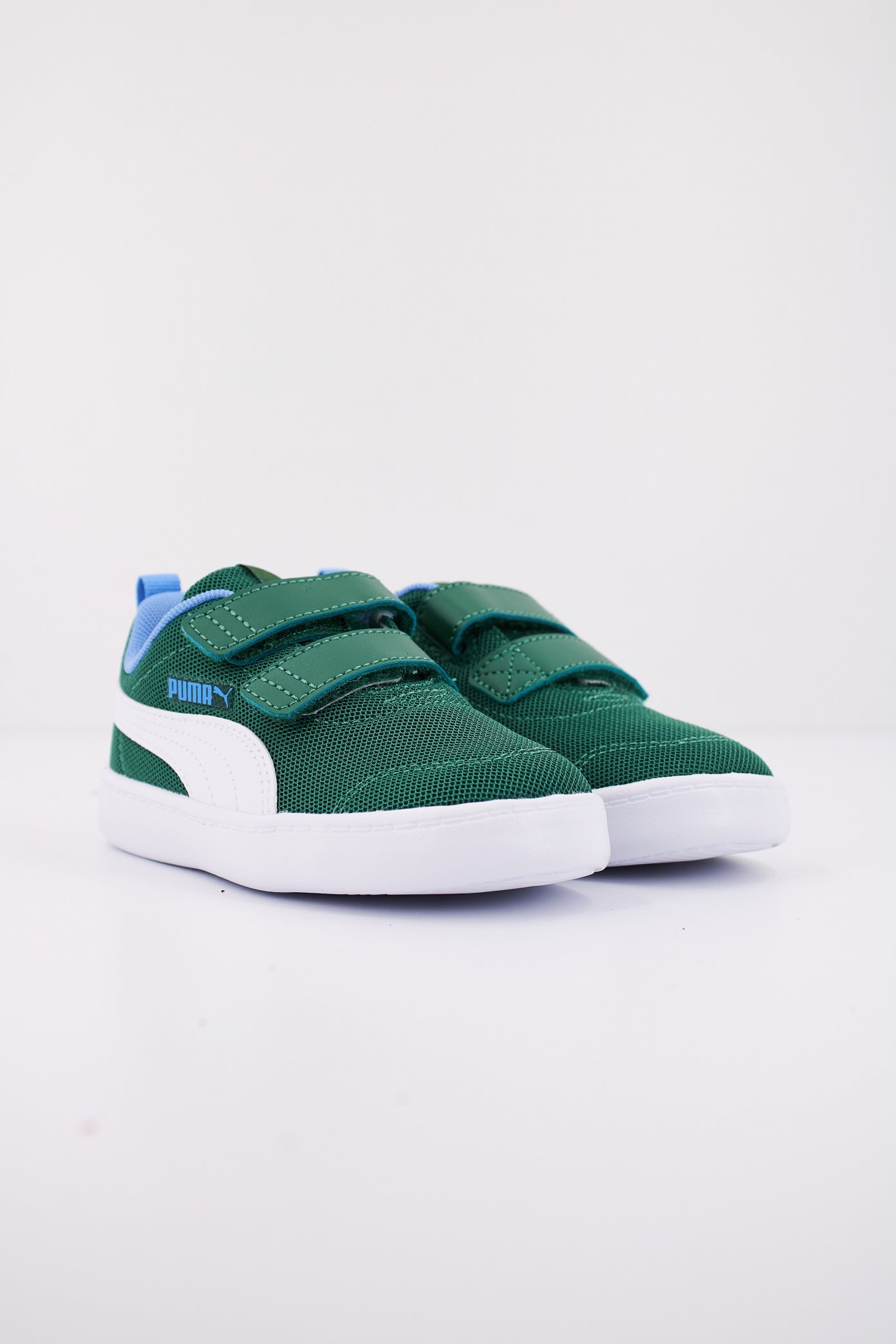 PUMA COURTFLEX V MESH V en color VERDE  (2)