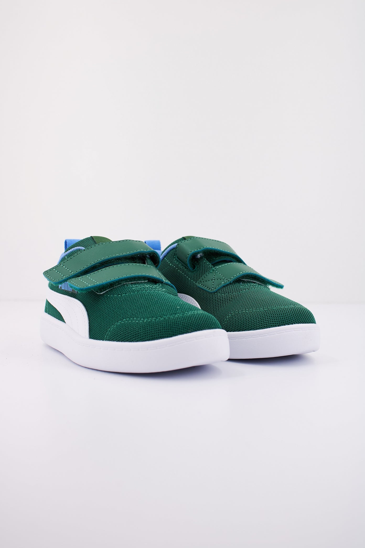 PUMA COURTFLEX V MESH V en color VERDE  (2)