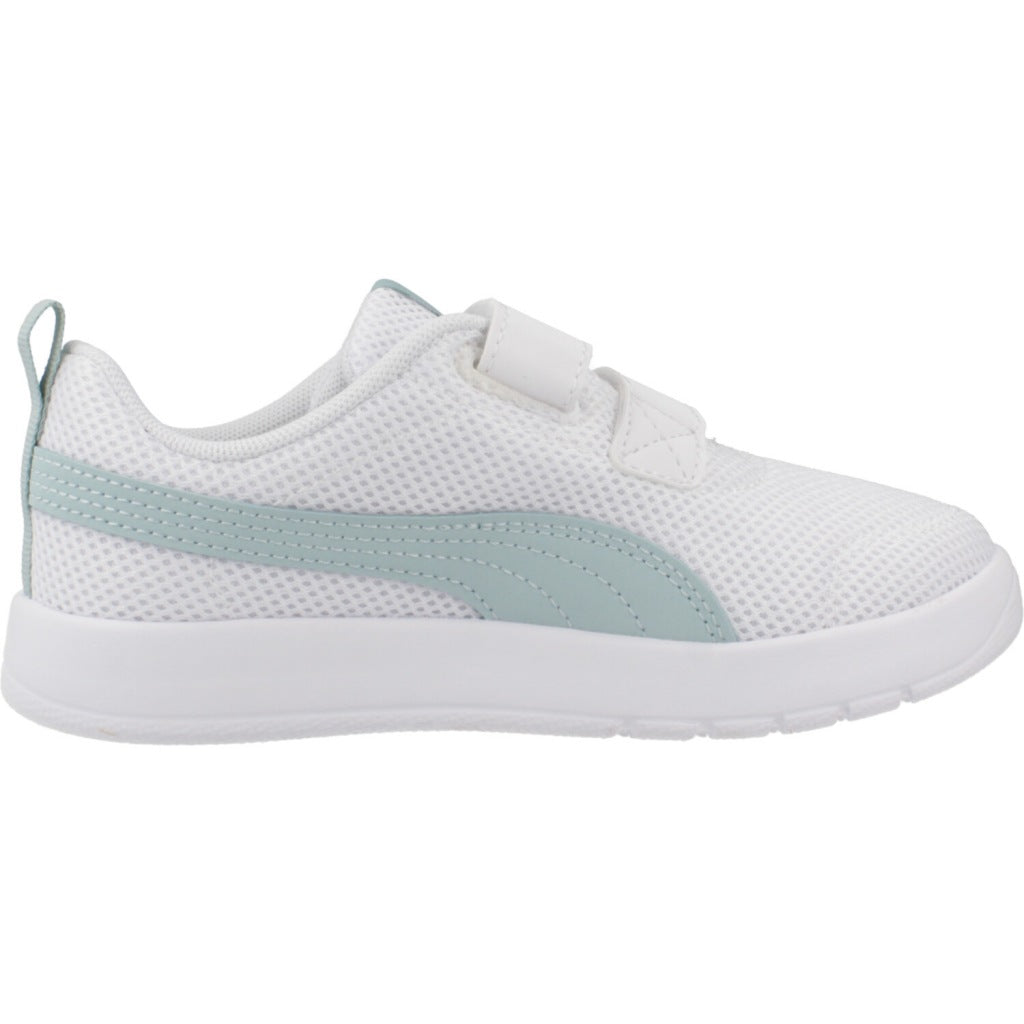 PUMA COURTFLEX V MESH PS en color BLANCO  (4)