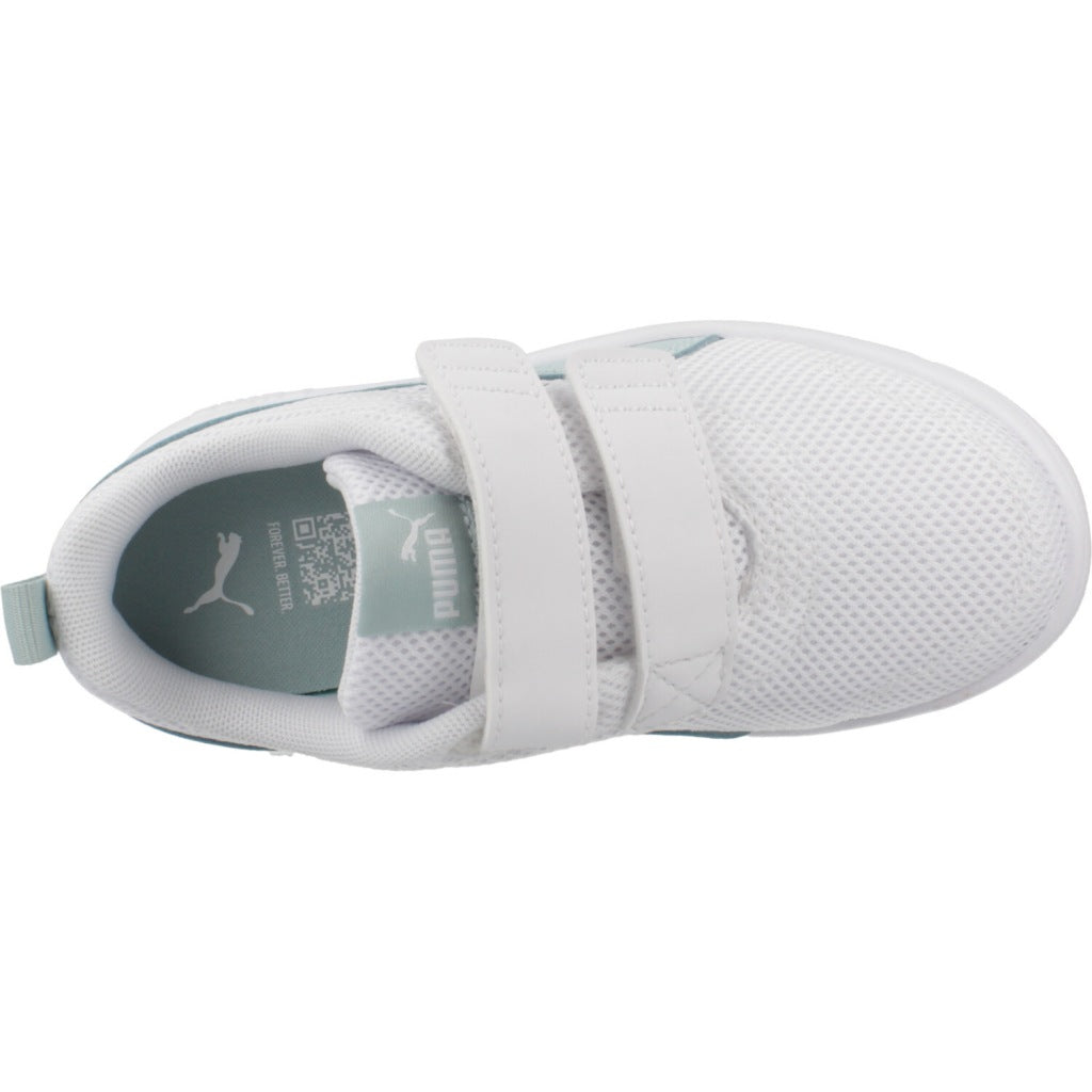 PUMA COURTFLEX V MESH PS en color BLANCO  (7)