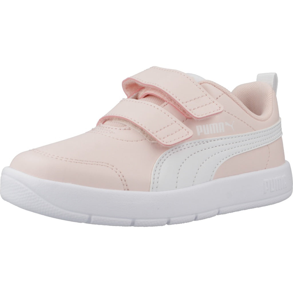 PUMA COURTFLEX V V PS en color ROSA  (1)