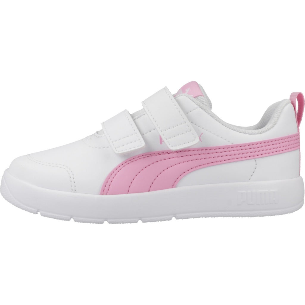 PUMA  COURTFLEX V V PS en color BLANCO  (2)