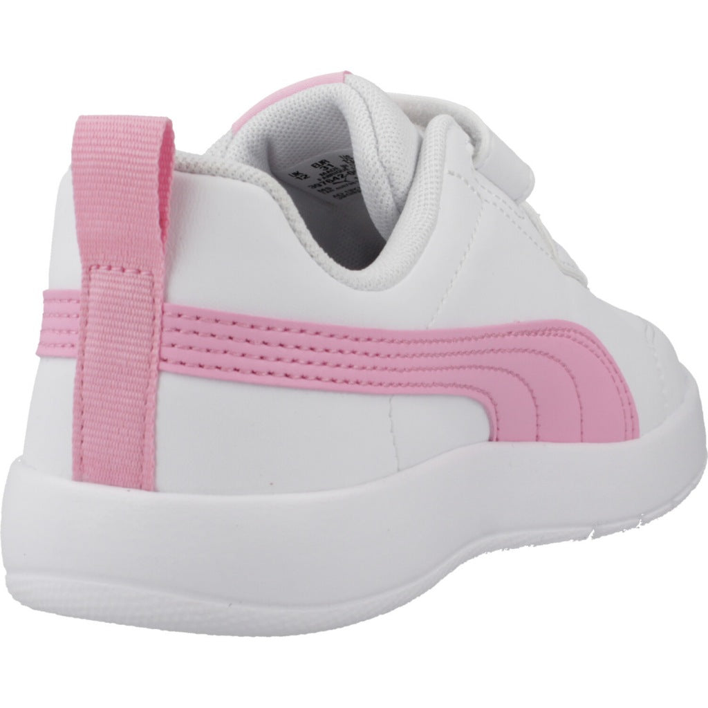 PUMA  COURTFLEX V V PS en color BLANCO  (3)