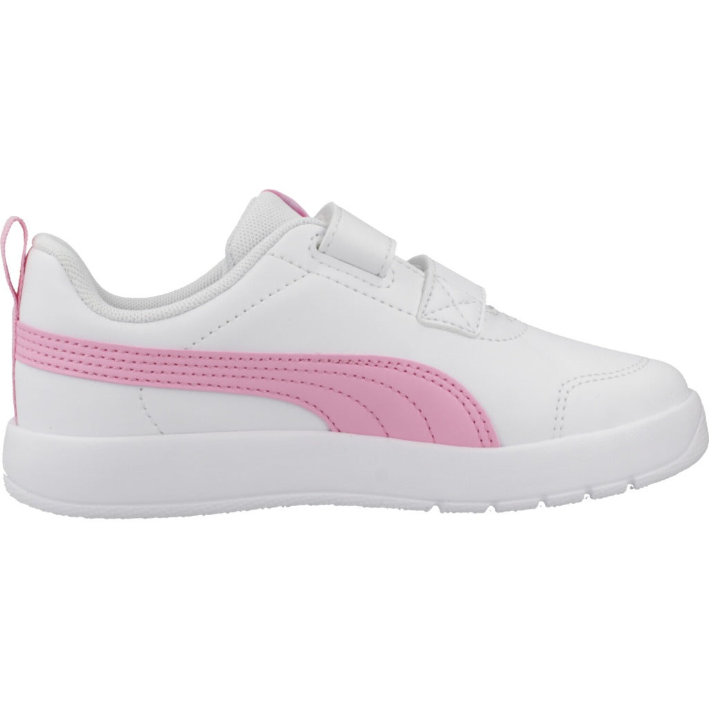 PUMA  COURTFLEX V V PS en color BLANCO  (4)