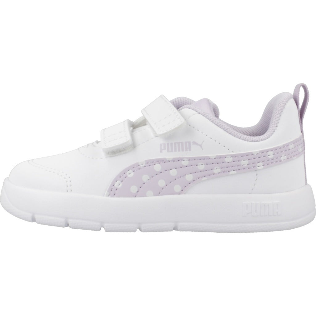 PUMA COURTFLEX V DOTTY V INF en color BLANCO  (2)