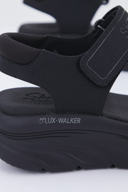 SKECHERS D'LUX WALKER NEW BLOCK en color NEGRO  (4)