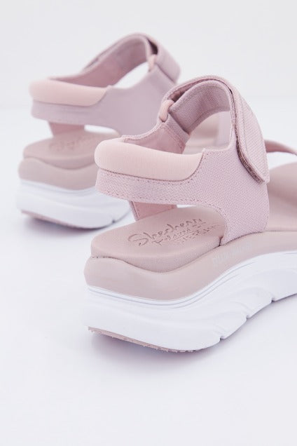 SKECHERS D'LUX WALKER NEW BLOCK en color ROSA  (3)