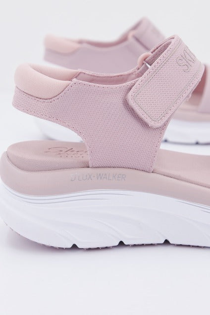 SKECHERS D'LUX WALKER NEW BLOCK en color ROSA  (4)