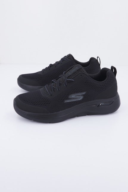 SKECHERS GO WALK ARCH FIT-IDYLLIC en color NEGRO  (1)