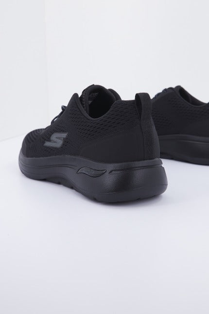 SKECHERS GO WALK ARCH FIT-IDYLLIC en color NEGRO  (3)