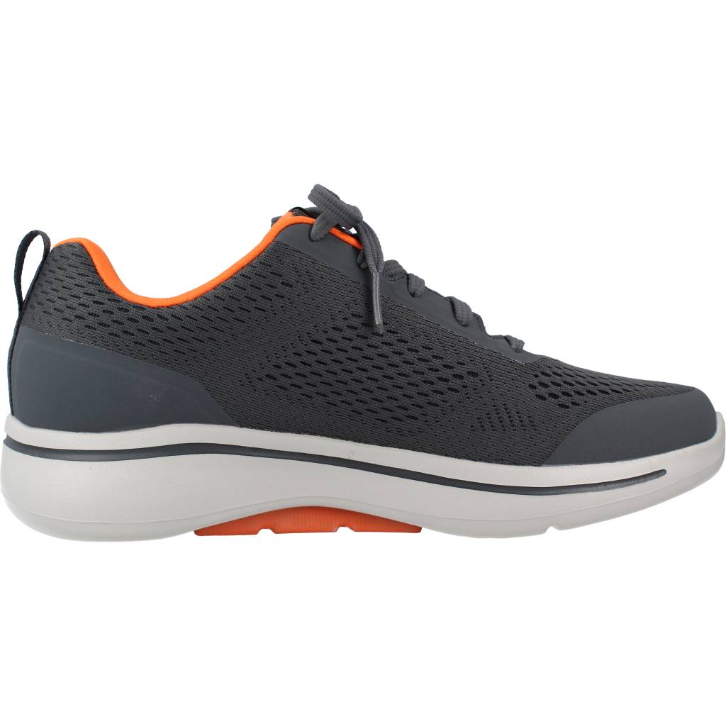 SKECHERS GO WALK ARCH FIT-IDYLLIC en color GRIS  (4)