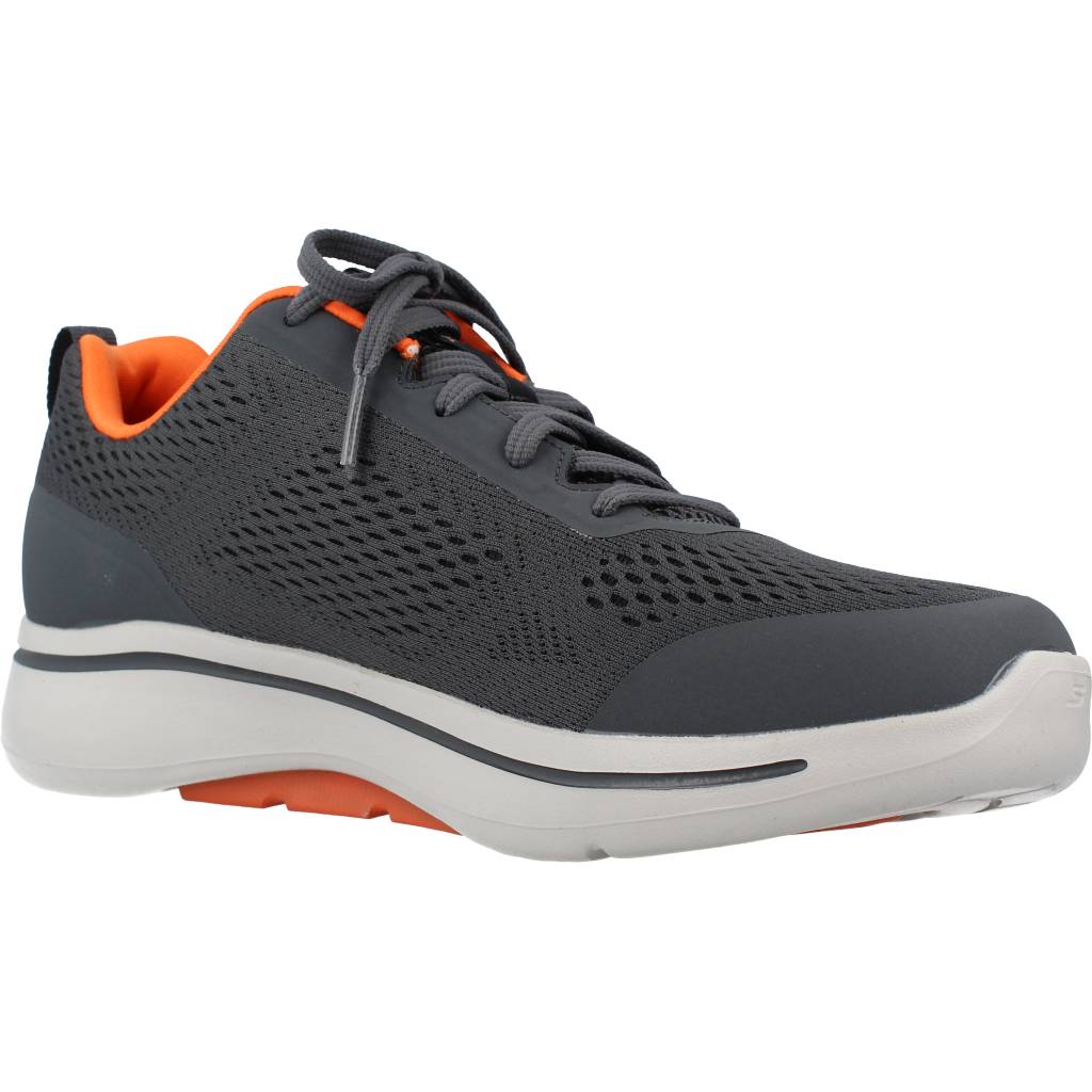 SKECHERS GO WALK ARCH FIT-IDYLLIC en color GRIS  (5)