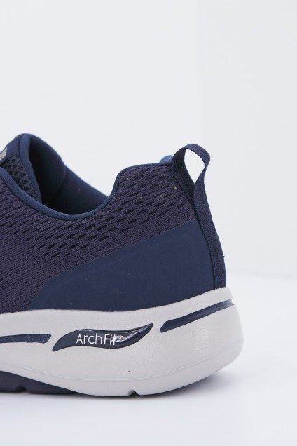 SKECHERS GO WALK ARCH FIT-IDYLLIC en color AZUL  (4)