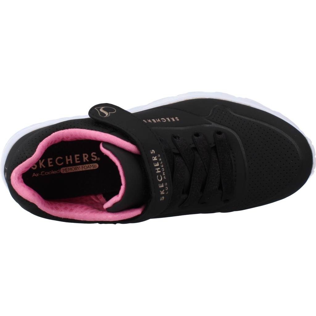 SKECHERS UNO LITE en color NEGRO  (7)