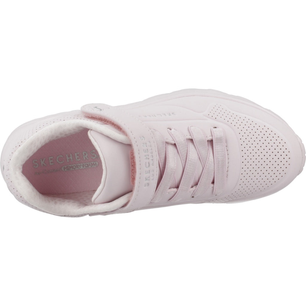 SKECHERS  UNO LITE en color ROSA  (7)