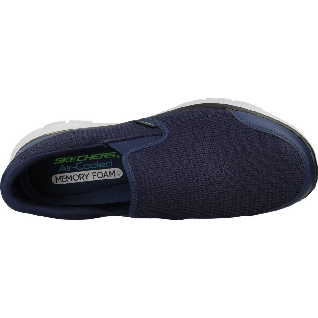 SKECHERS  FLEX ADVANTAGE .-TUSCAN en color AZUL  (7)