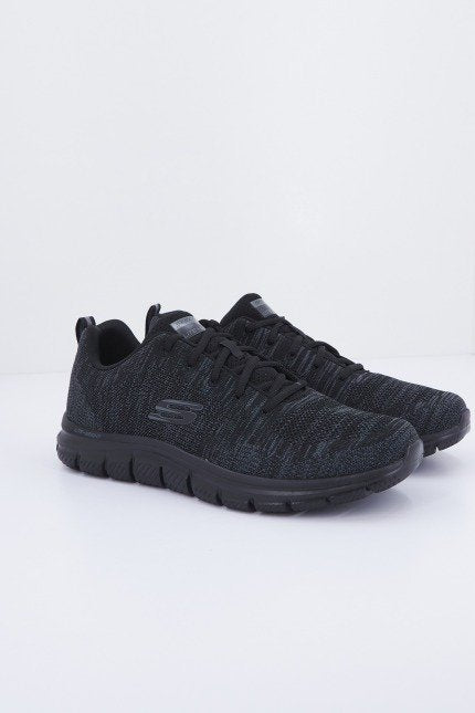 SKECHERS TRACK FRONT RUNNER en color NEGRO  (1)