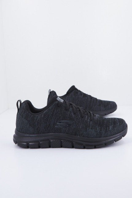 SKECHERS TRACK FRONT RUNNER en color NEGRO  (2)