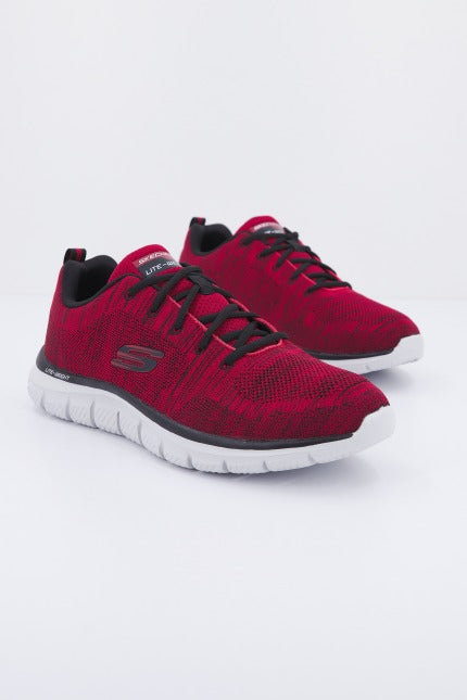 SKECHERS TRACK FRONT RUNNER en color ROJO  (2)