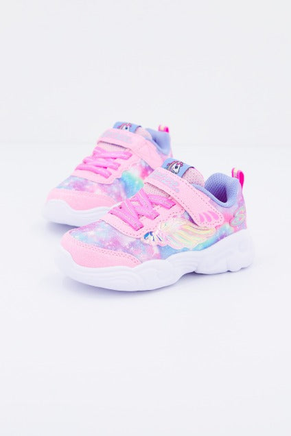 SKECHERS UNICORN STORM en color ROSA  (1)