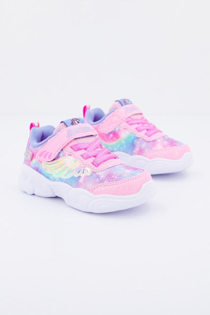 SKECHERS UNICORN STORM en color ROSA  (2)