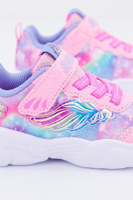 SKECHERS UNICORN STORM en color ROSA  (4)