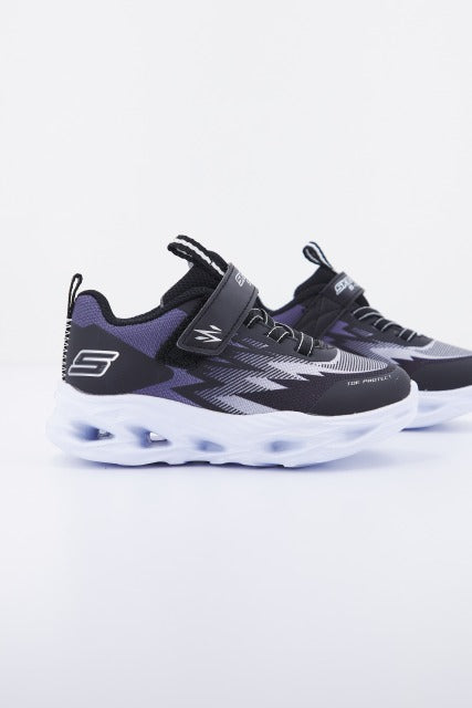 SKECHERS VORTEX-FLASH ZORENT en color NEGRO  (2)