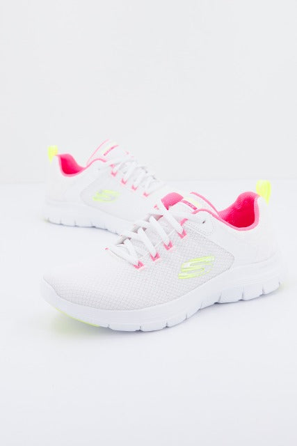 SKECHERS FLEX APPEAL . ELEGANT WAY en color BLANCO  (2)