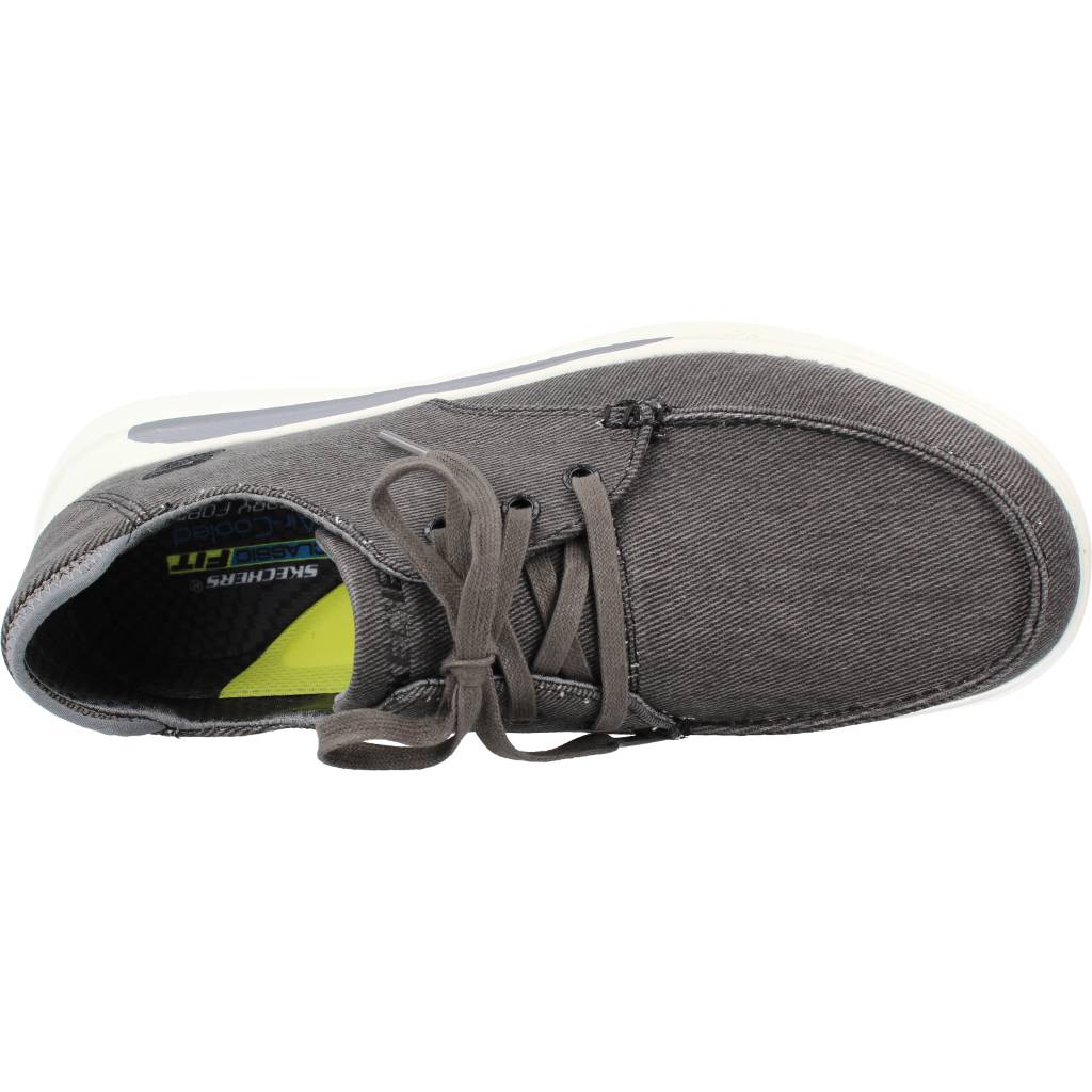 SKECHERS S en color GRIS  (7)