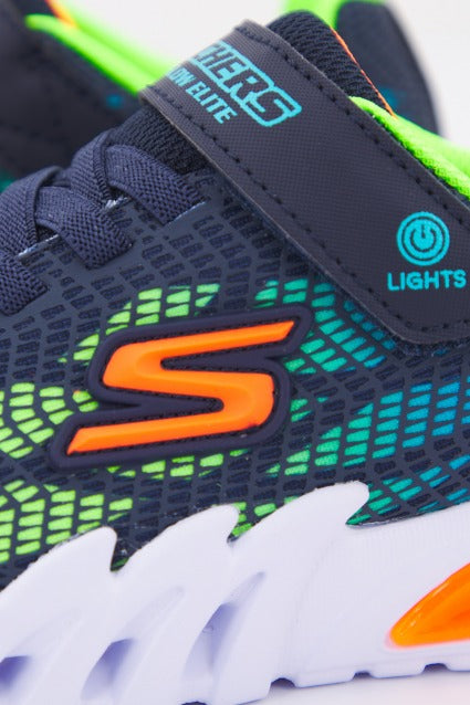 SKECHERS  FLEX-GLOW ELITE - VORLO en color AZUL  (4)