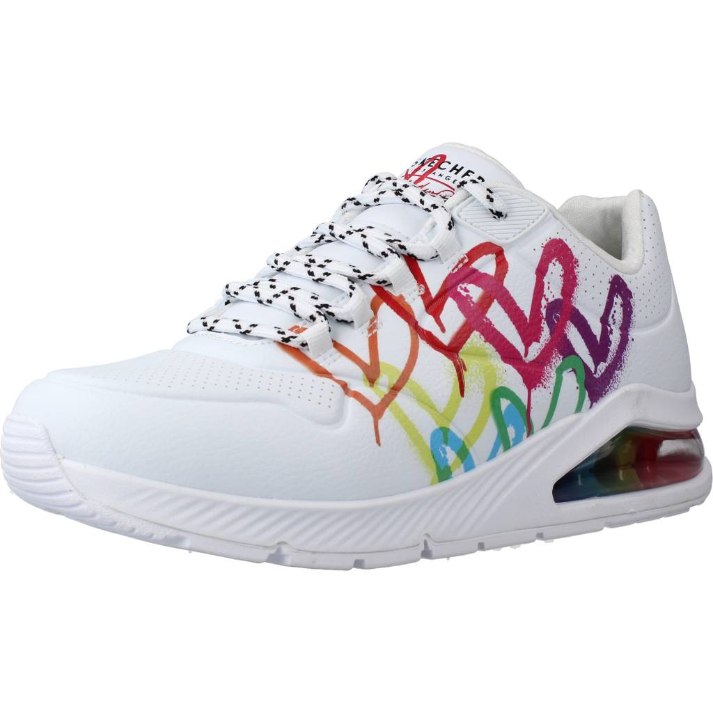 SKECHERS UNO  - FLOATING LOVE en color BLANCO  (1)