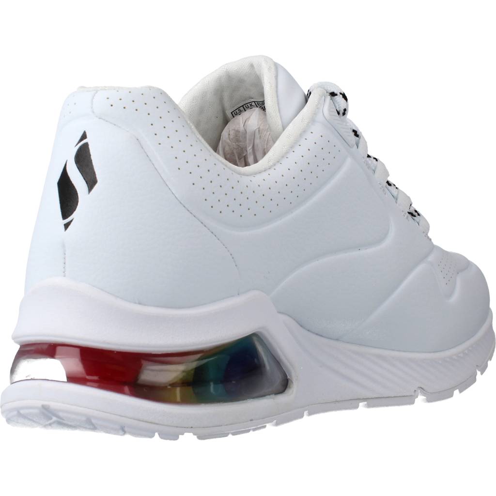 SKECHERS UNO  - FLOATING LOVE en color BLANCO  (3)