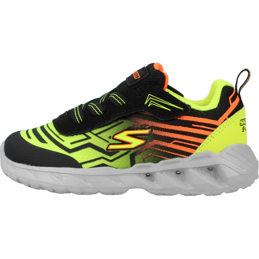 SKECHERS MAGNA-LIGHTS en color NEGRO  (2)