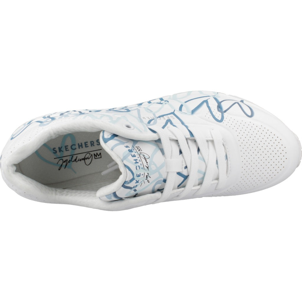 SKECHERS METEOR-LIGHTS  en color BLANCO  (7)