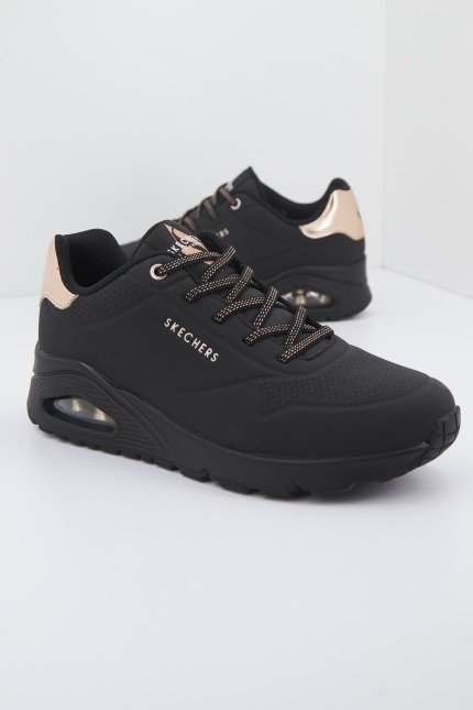 SKECHERS UNO - SHIMMER AWAY en color NEGRO  (1)