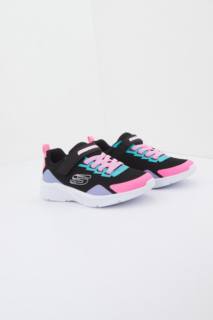 SKECHERS MICROSPEC-BRIGHT RETROS en color NEGRO  (1)