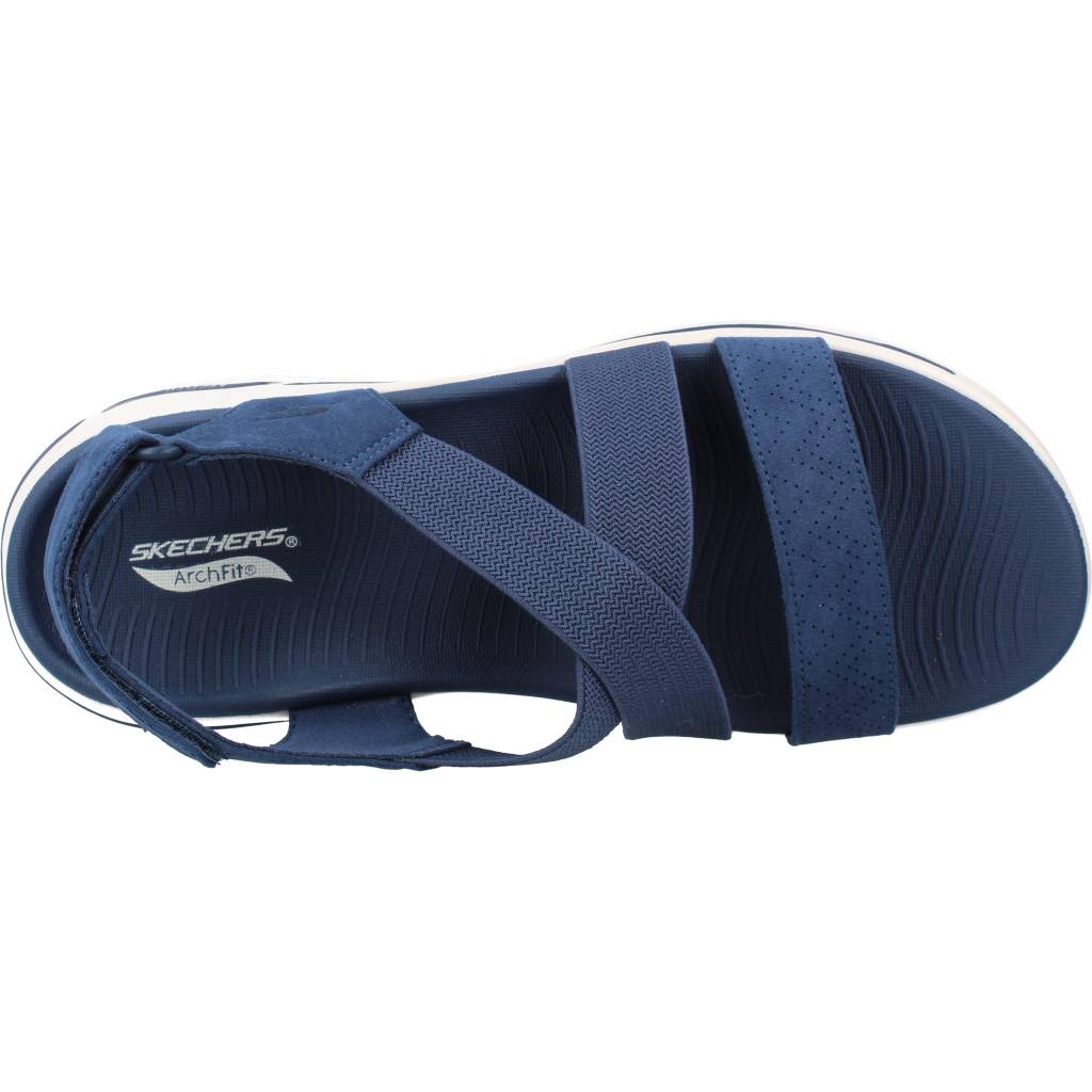 SKECHERS GO WALK ARCH FIT TREASURED en color AZUL  (7)