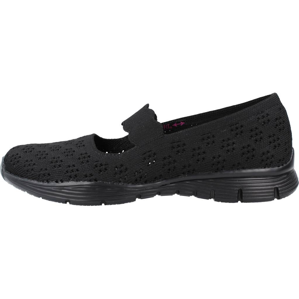 SKECHERS SEAGER - SIMPLE THINGS en color NEGRO  (2)