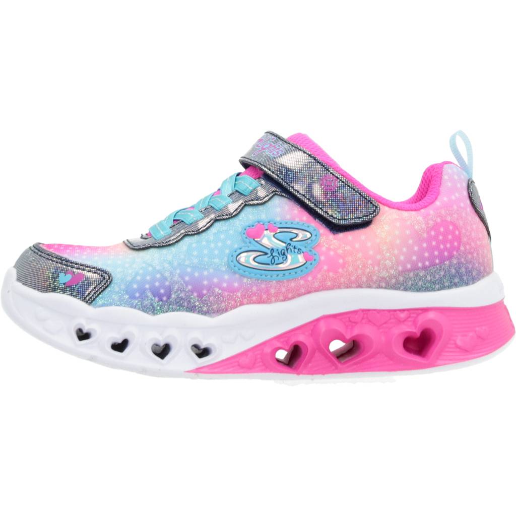 SKECHERS  FLUTTER HEART LIGHTS-SIMPLY en color ROSA  (2)