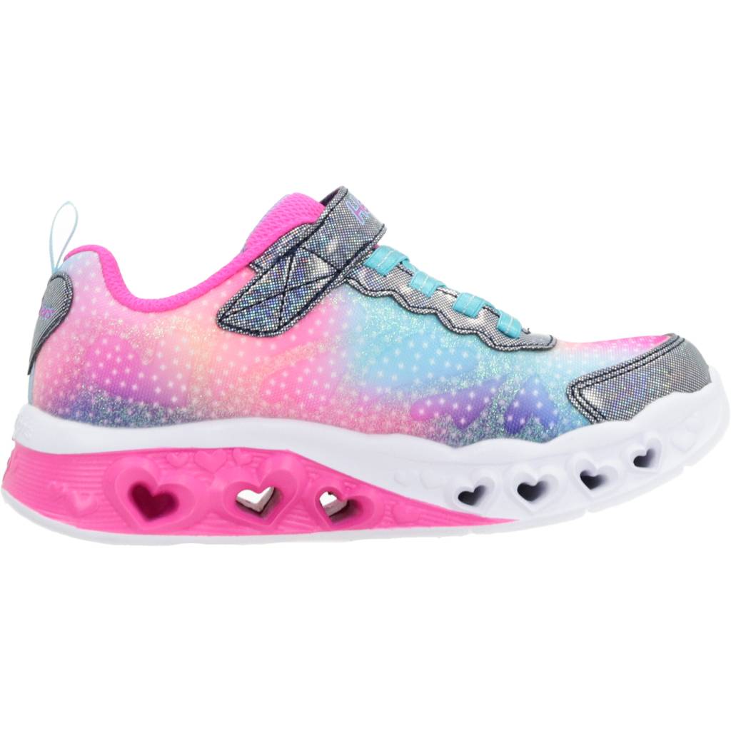 SKECHERS  FLUTTER HEART LIGHTS-SIMPLY en color ROSA  (4)